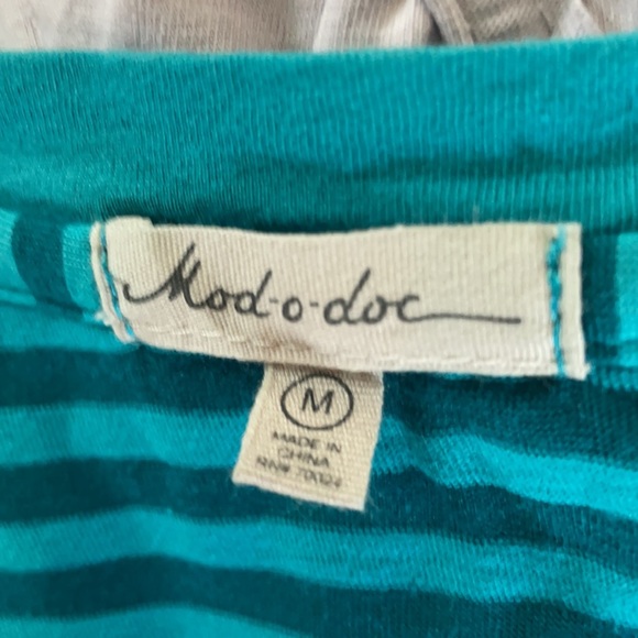 Mod-O-Doc Blue Tunic/Coverup - Size M - Picture 3 of 4